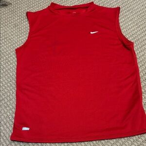 Nike Men's Bold Red Tank Top
